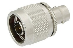 General : ADAPTER, N-MALE TO BNC FEMALE, 50 OHM
