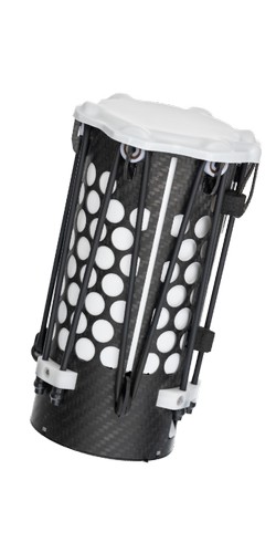 Parachute safety system for Drones of up to 15 KG maximum take-off weight, with automatic failure de
